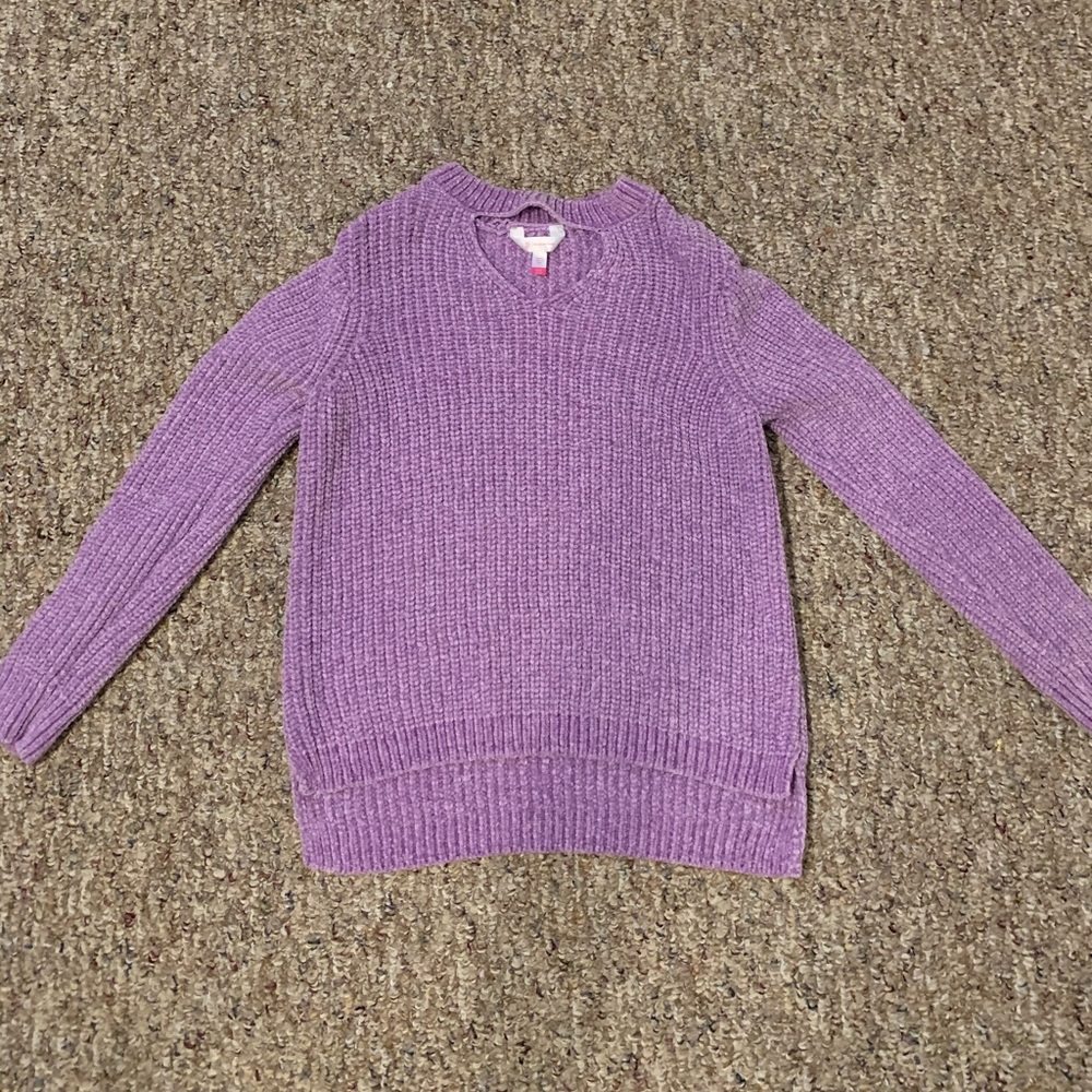 Purple sweater
